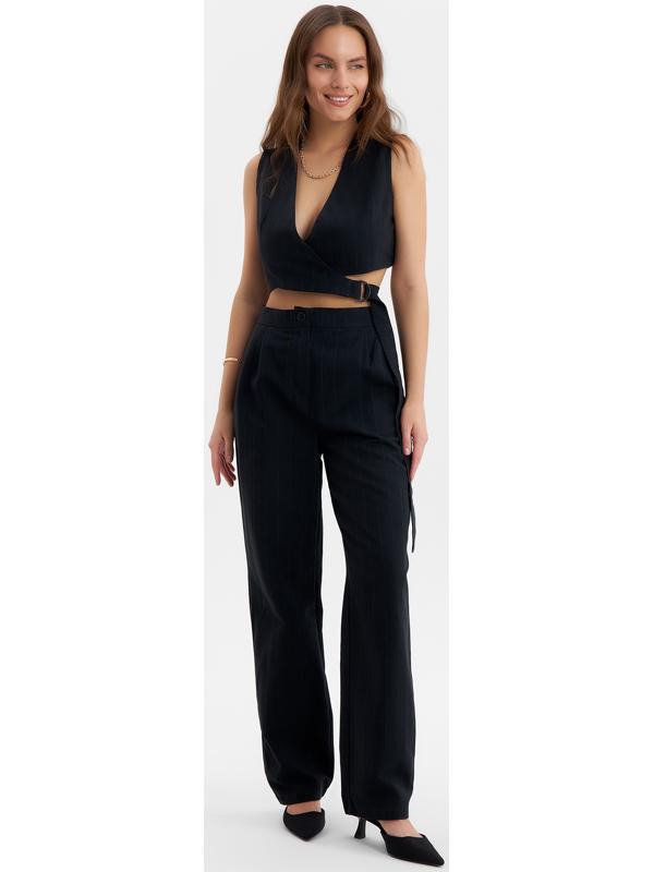 Жилет женский  MINAKU: Modern classic цвет темно-синий, р-р 44