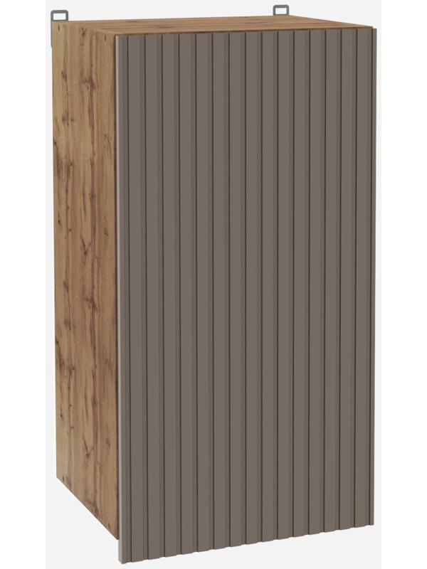 Шкаф навесной «Ника», 400×317×746 мм, цвет коричневый софт МДФ/дуб вотан