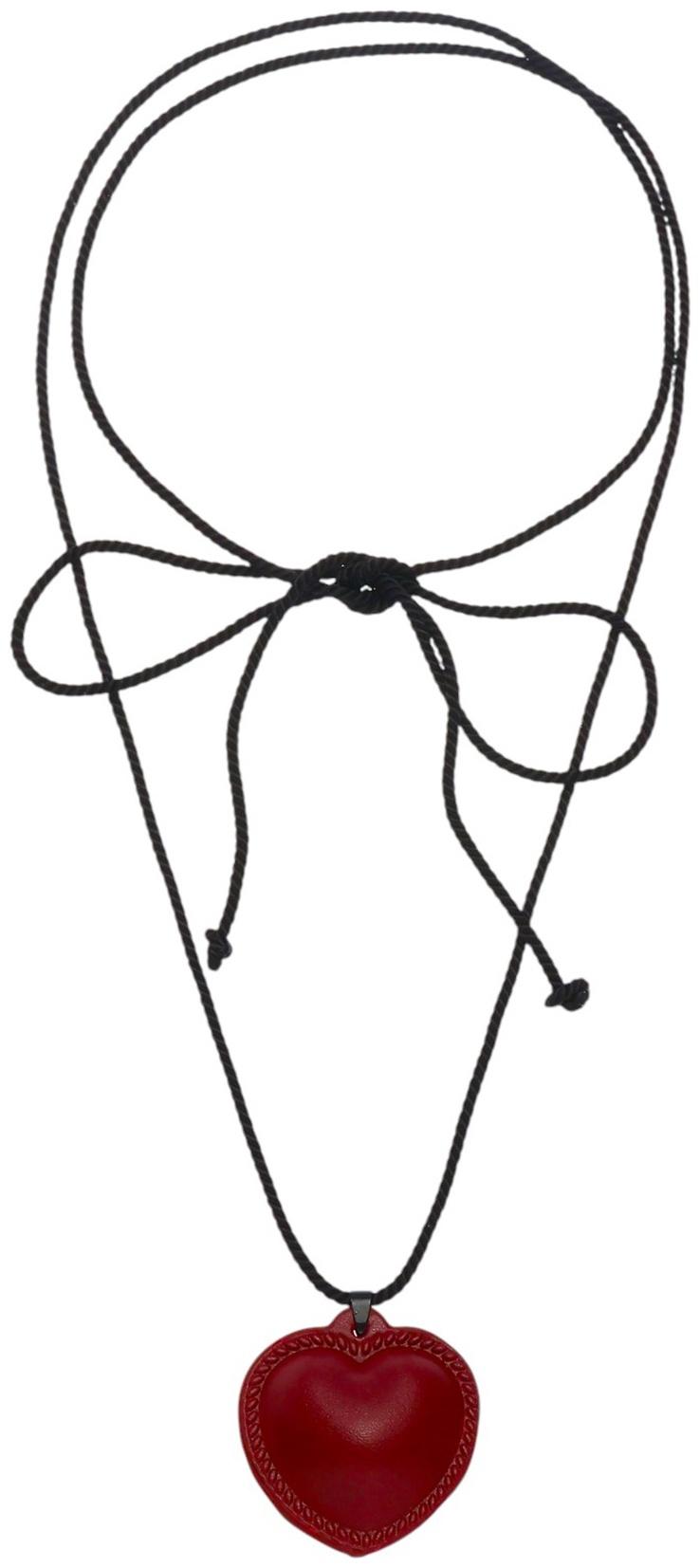 Портупея с кулоном «Сердечко» кожа, трансформер, бордовая, 150 см