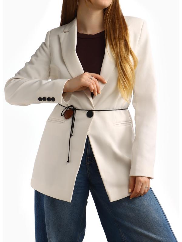 Портупея с кулоном «Сердечко» кожа, трансформер, коричневая, 150 см