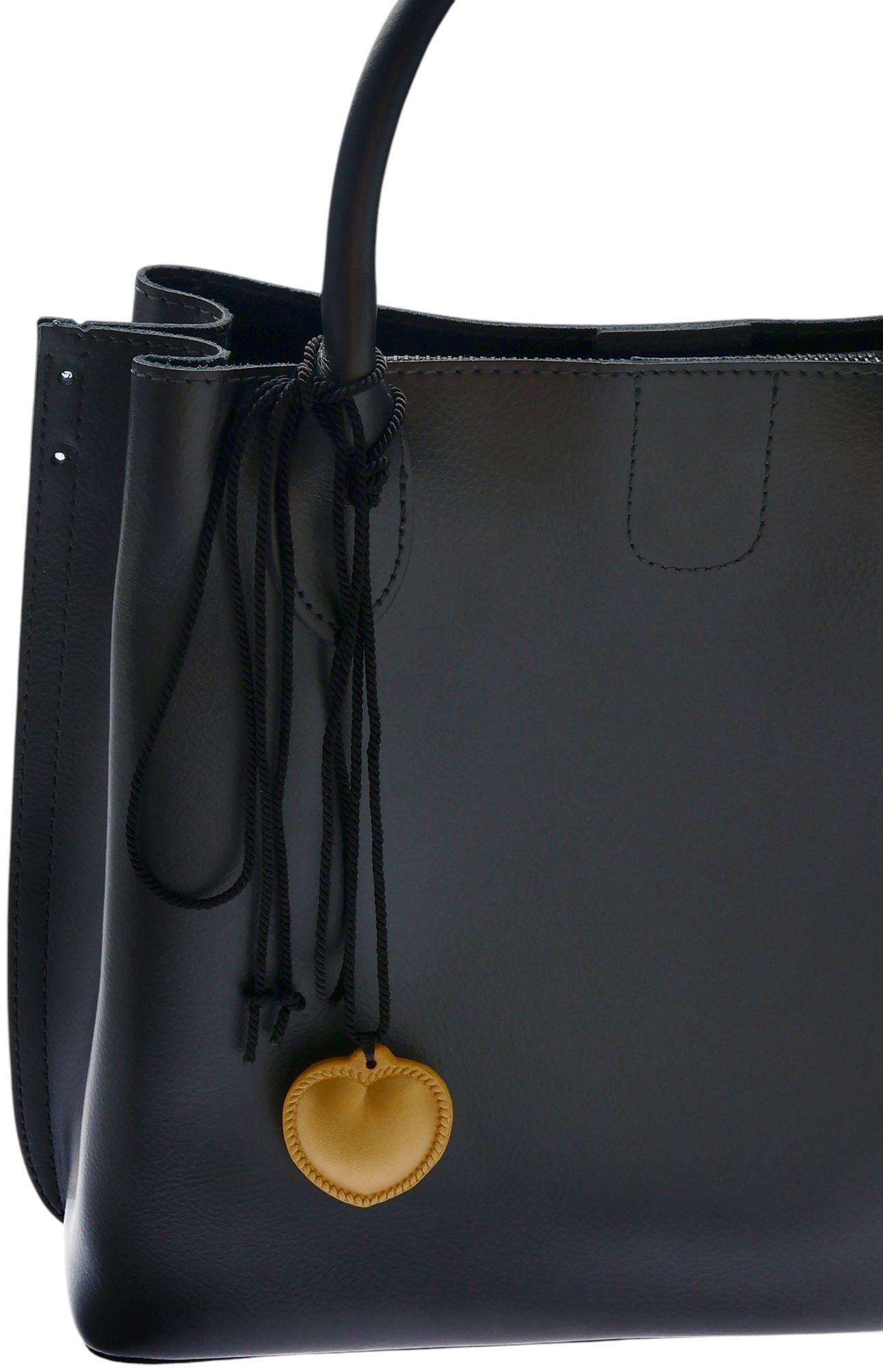 Портупея с кулоном «Сердечко» кожа, трансформер, цвет золото, 150 см