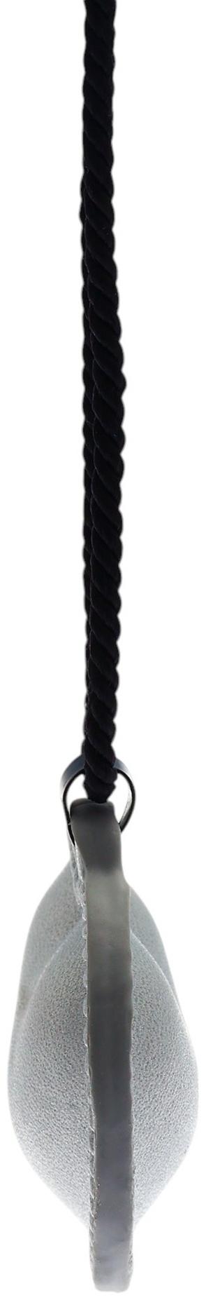 Портупея с кулоном «Сердечко» кожа, трансформер, цвет серебро, 150 см