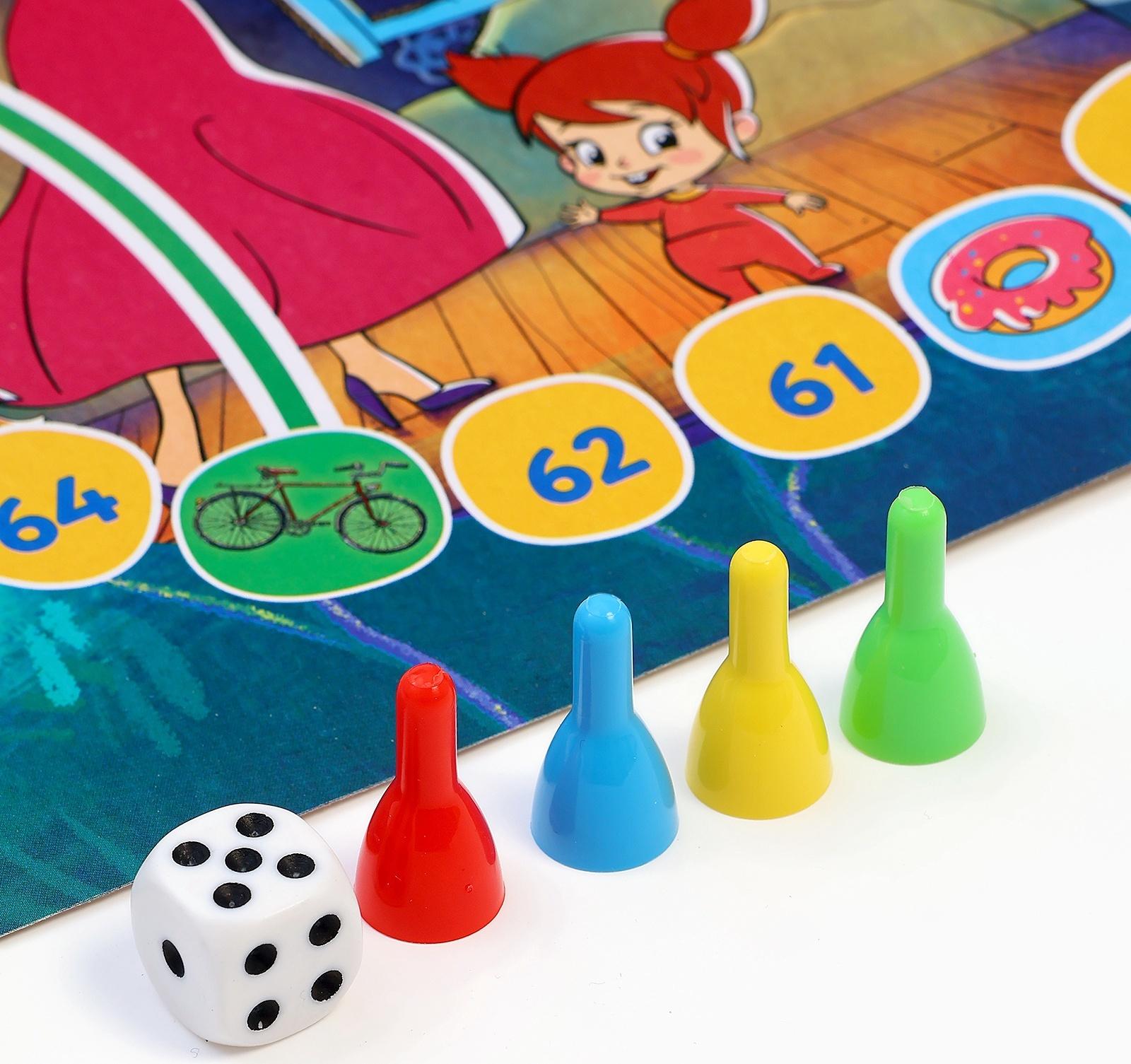 Настольная игра - ходилка «Простоквашино», 2-4 игрока, 5+