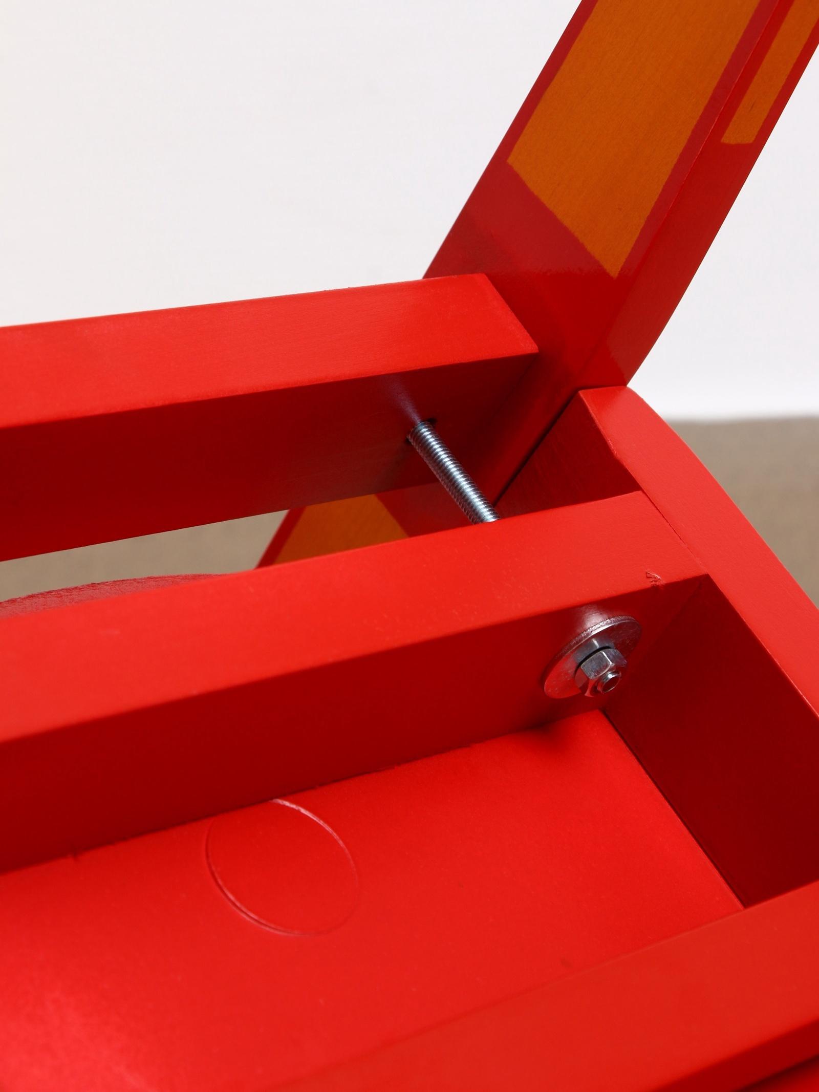 Стул детский, разборный, с хохломской росписью, 2 ростовая категория, 55×30×29 см