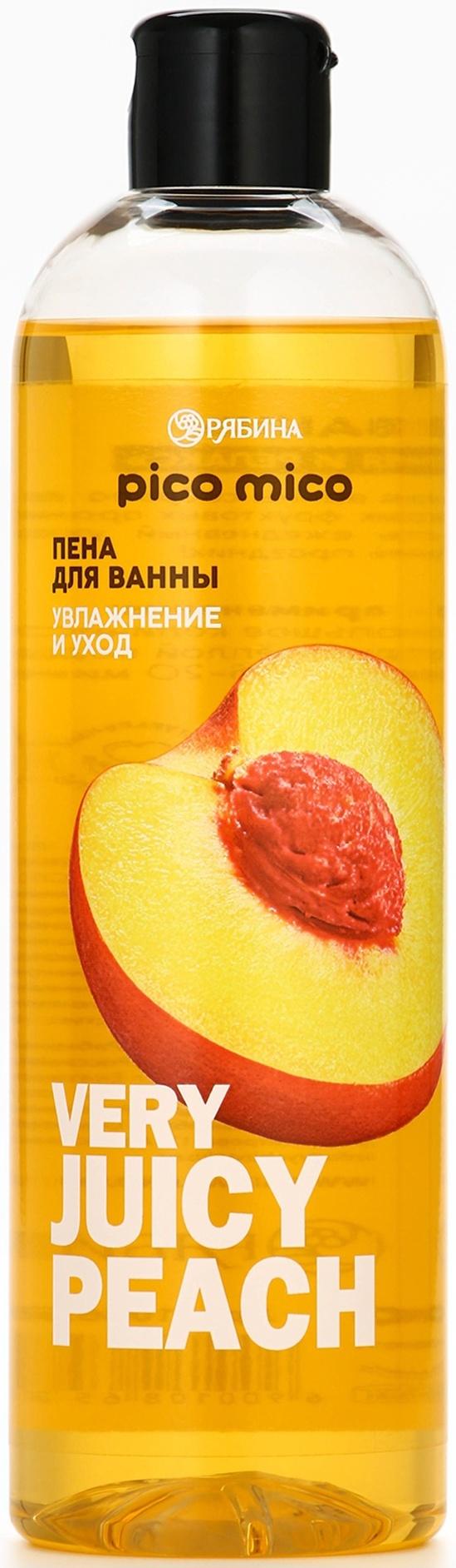 Пена для ванны 400 мл, аромат персик, PICO MICO