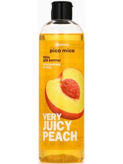 Пена для ванны 400 мл, аромат персик, PICO MICO