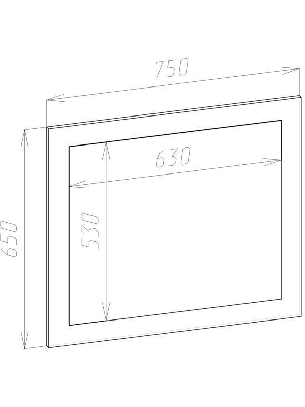 Спальный гарнитур «Бася», комплект 7 предметов, серый графит