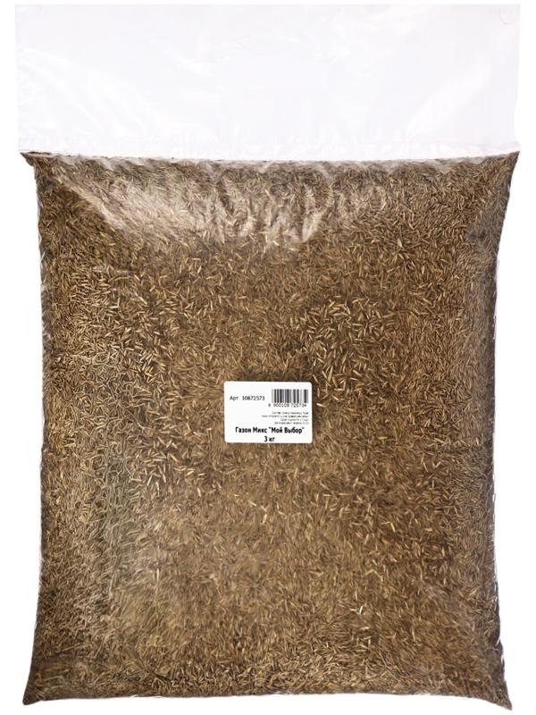 Газонная травосмесь Микс «Мой Выбор», травосмесь, 3 кг