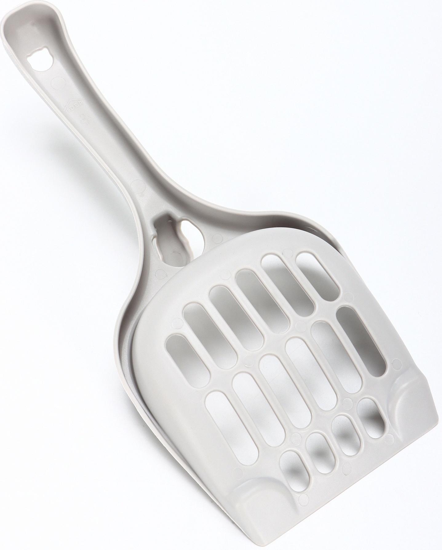 Совок для кошачьего туалета 22.5 х 10 х 5 с, Soft-touch , смоки