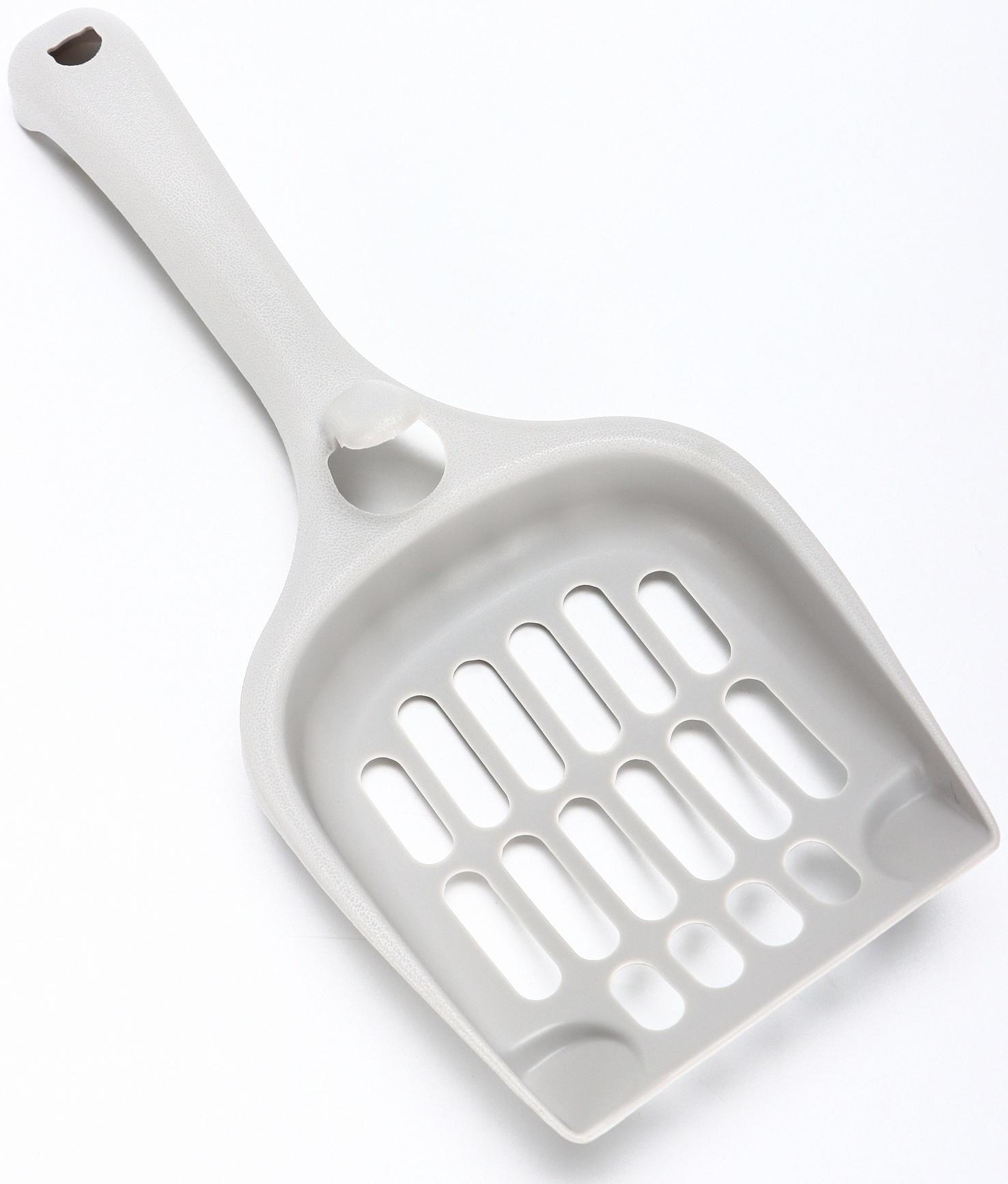 Совок для кошачьего туалета 22.5 х 10 х 5 с, Soft-touch , смоки