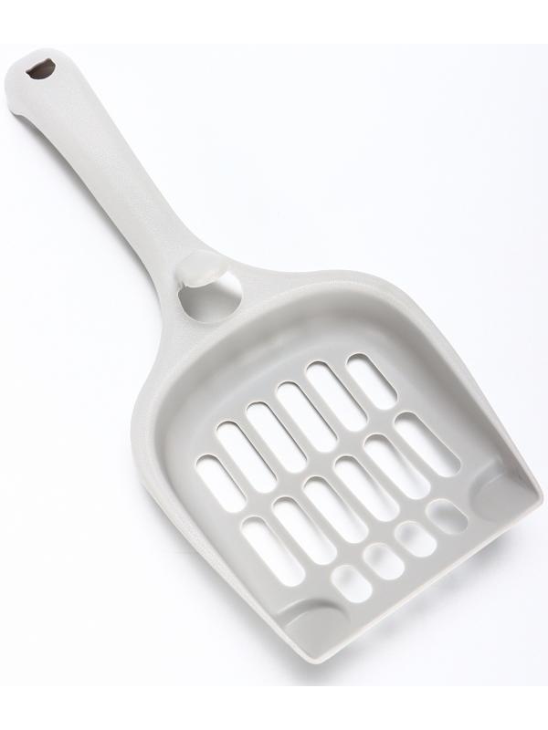 Совок для кошачьего туалета 22.5 х 10 х 5 с, Soft-touch , смоки