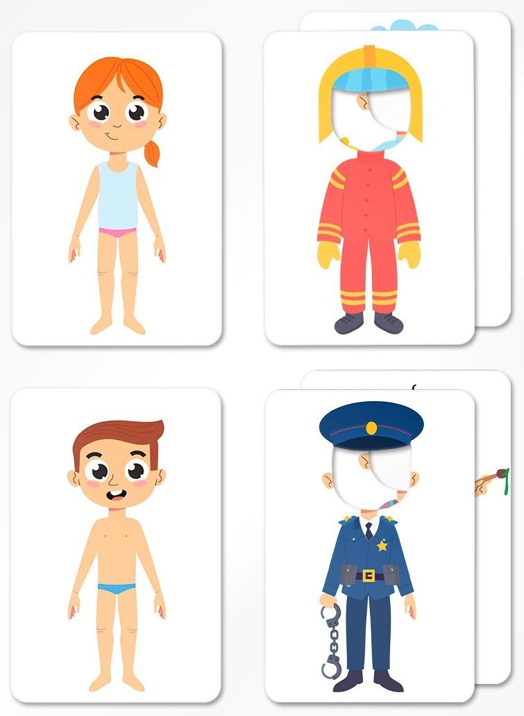 Настольная игра с липучками «Все профессии важны», сюжетно-ролевая, 31 карта, 3+