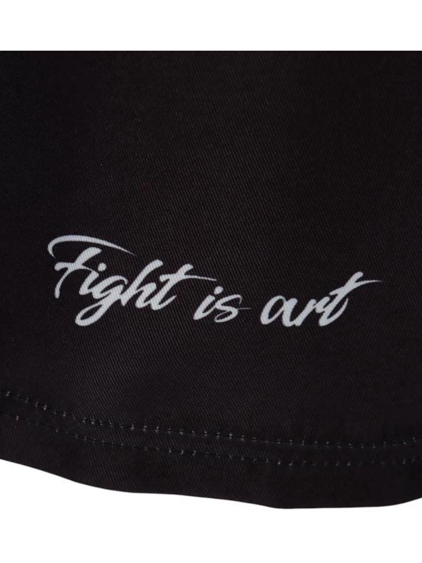 Шорты для ММА FIGHT EMPIRE, ART500, черные, размер M