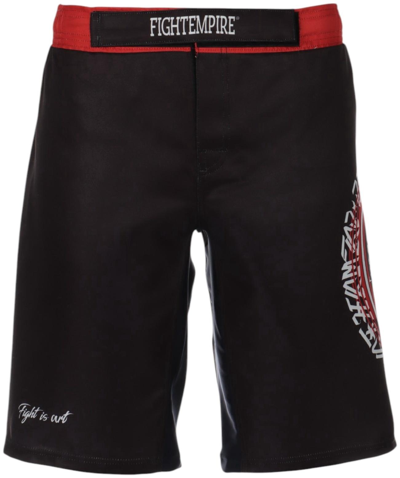 Шорты для ММА FIGHT EMPIRE, ART500, черные, размер L
