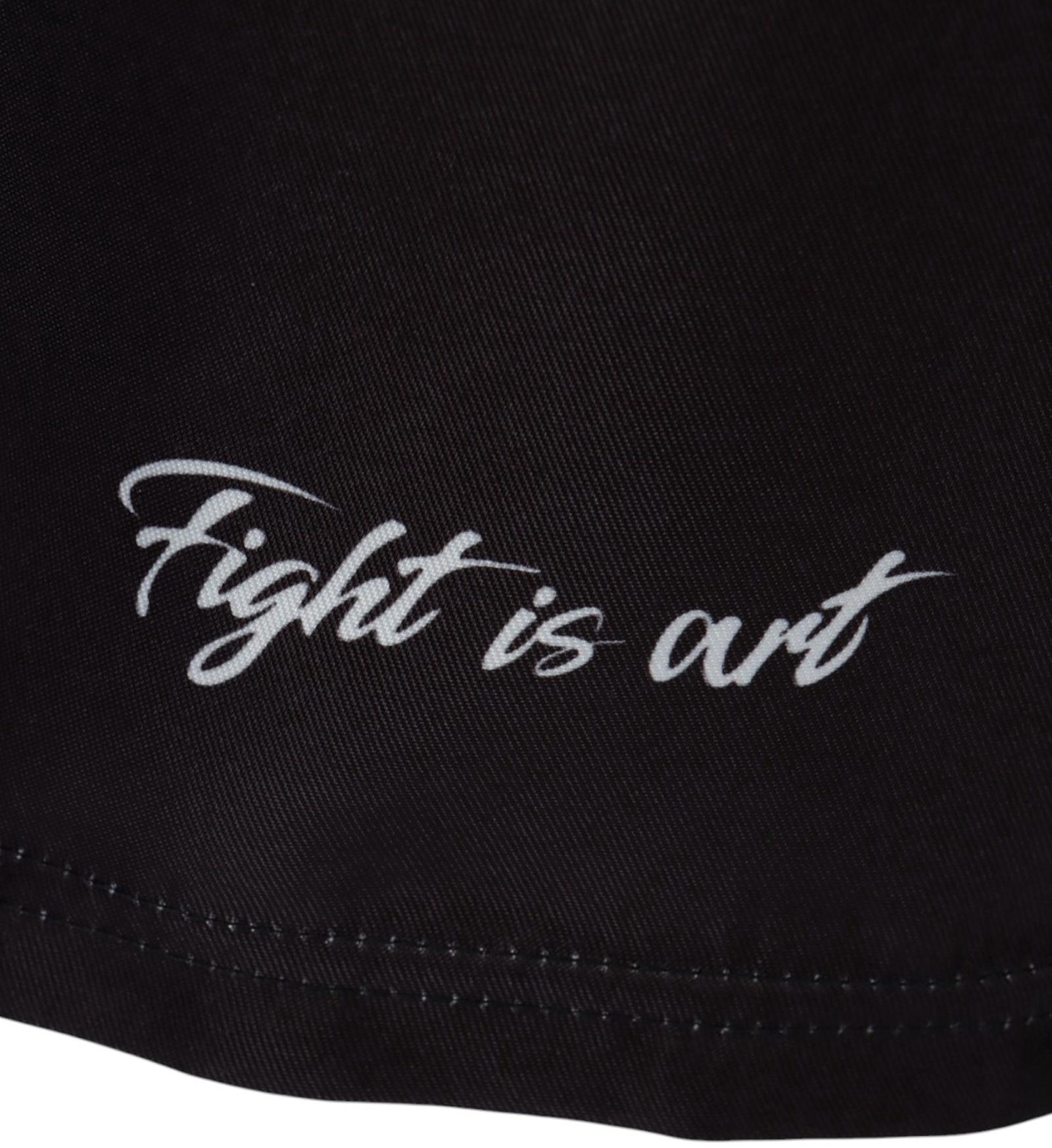 Шорты для ММА FIGHT EMPIRE, ART500, черные, размер L