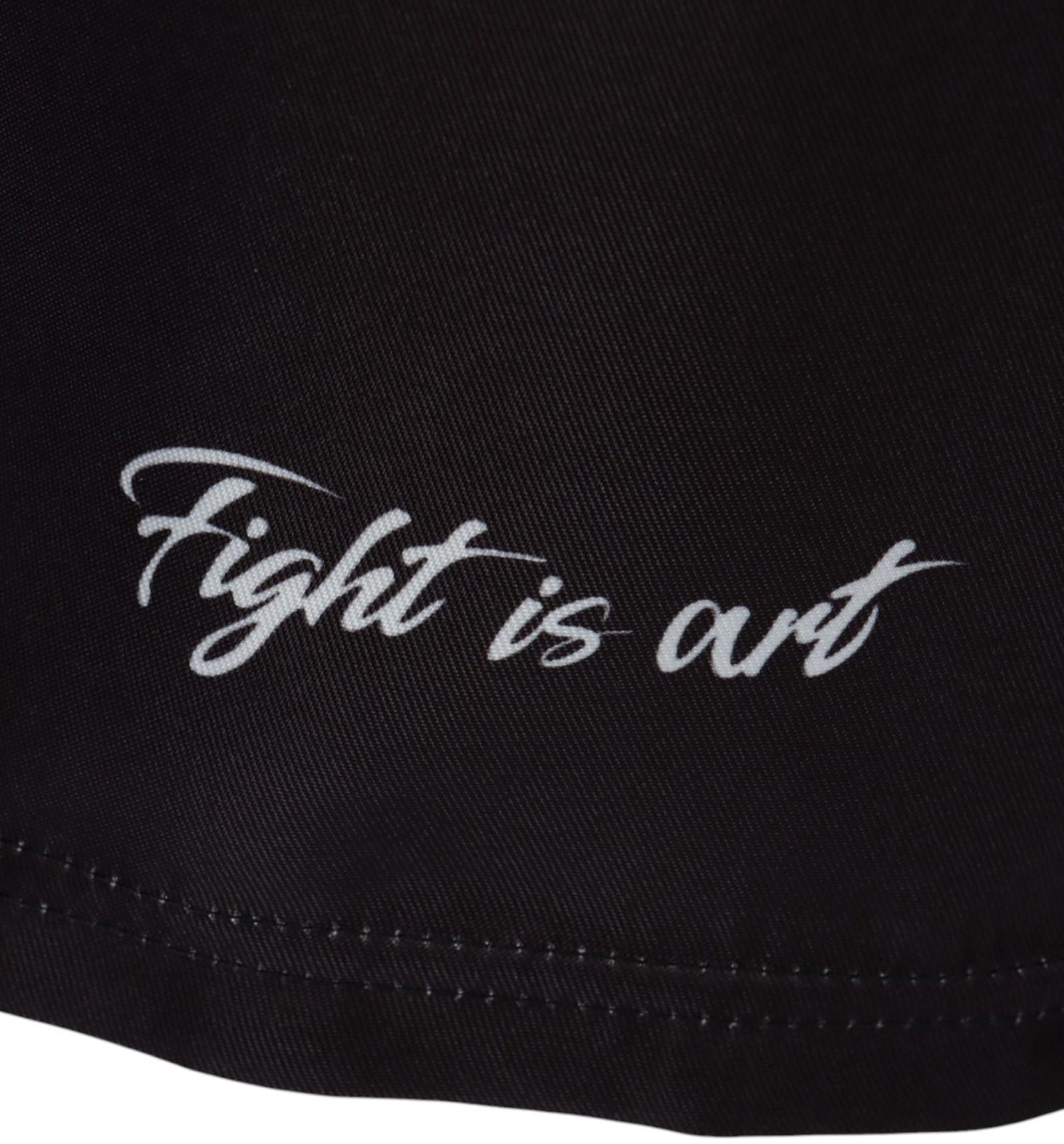 Шорты для ММА FIGHT EMPIRE, ART500, черные, размер XL