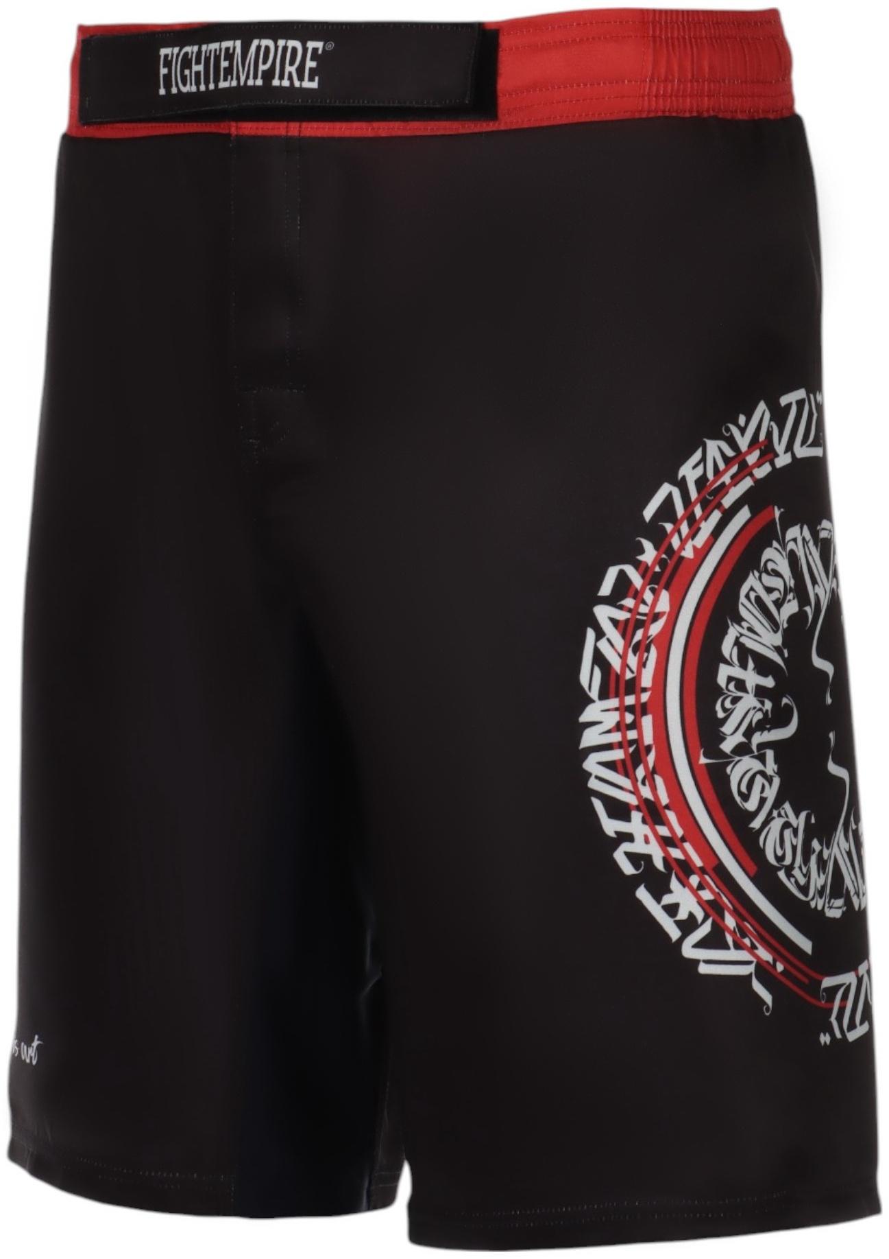 Шорты для ММА FIGHT EMPIRE, ART500, черные, размер XL