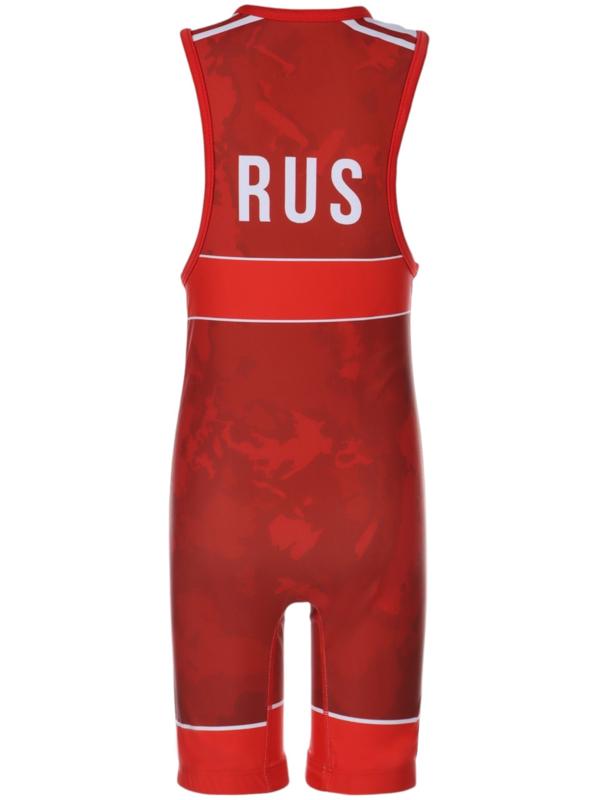 Трико борцовское FIGHT EMPIRE, WT500R, красное, р. 4XS