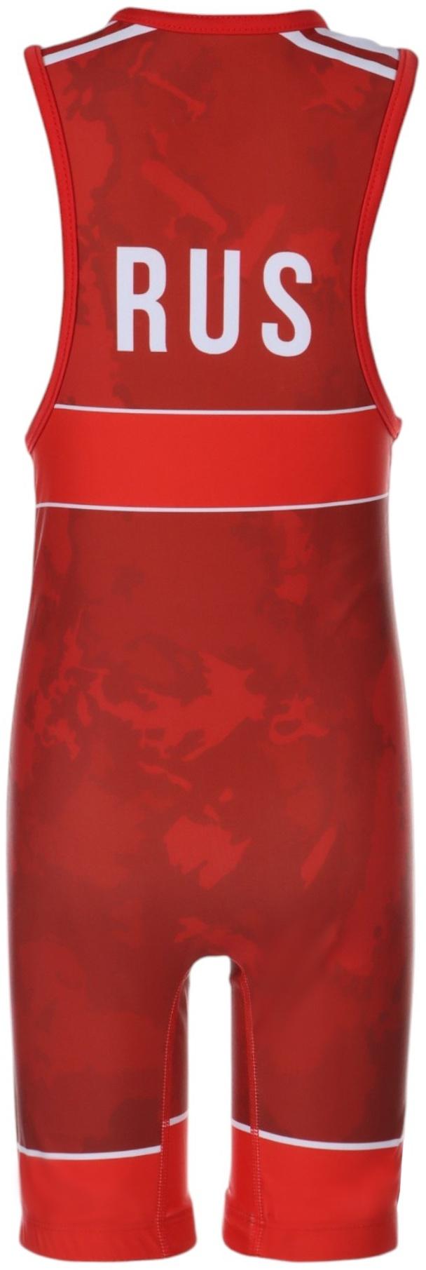 Трико борцовское FIGHT EMPIRE, WT500R, красное, р. S