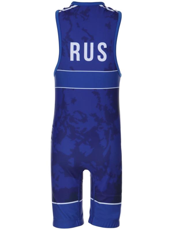 Трико борцовское FIGHT EMPIRE, WT500R, синее, р. XS