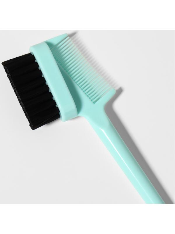 Расчёска - щётка для укладки волос, 21×3.6 см, МИКС