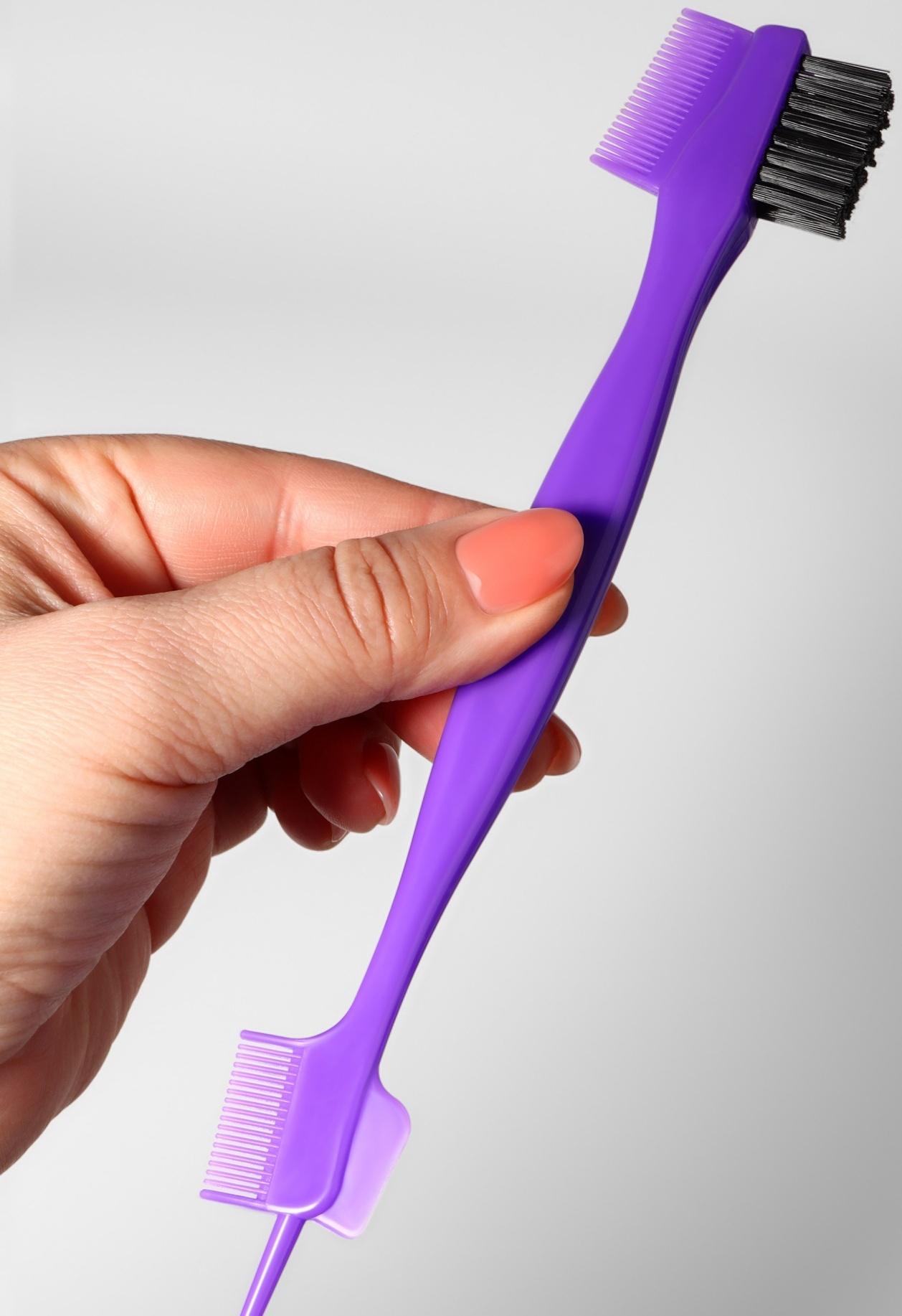 Расчёска - щётка для укладки волос, 20×4 см, МИКС