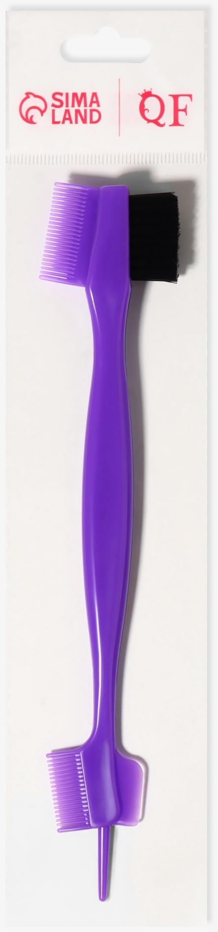 Расчёска - щётка для укладки волос, 20×4 см, МИКС