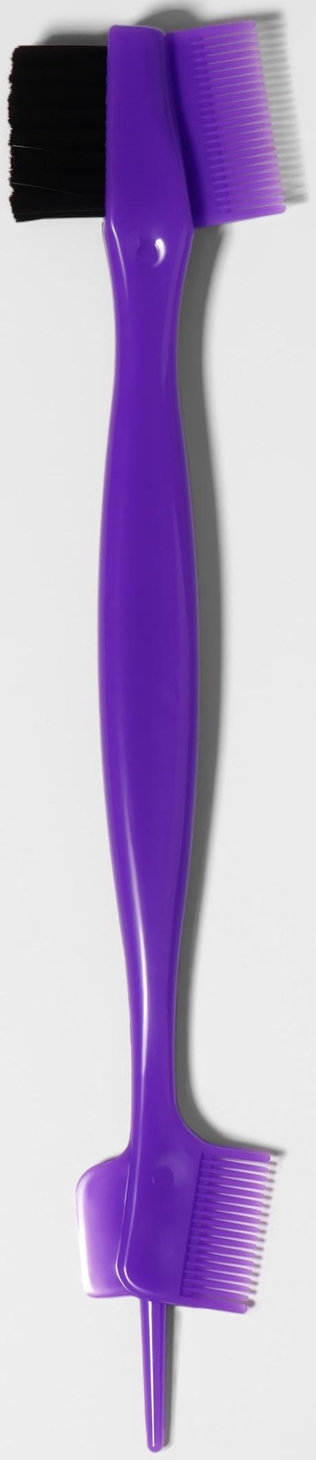 Расчёска - щётка для укладки волос, 20×4 см, МИКС