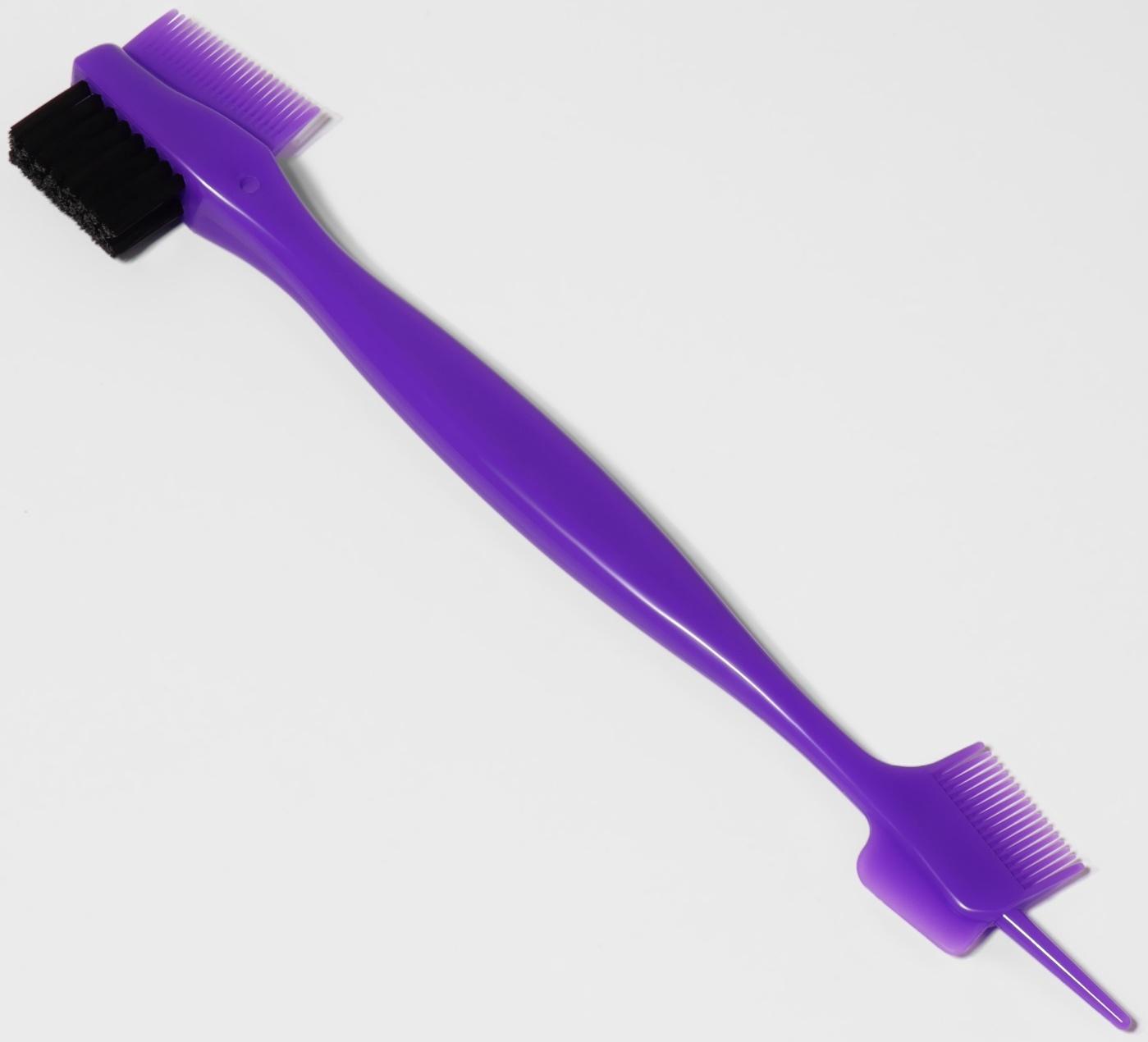 Расчёска - щётка для укладки волос, 20×4 см, МИКС