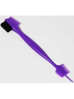 Расчёска - щётка для укладки волос, 20×4 см, МИКС