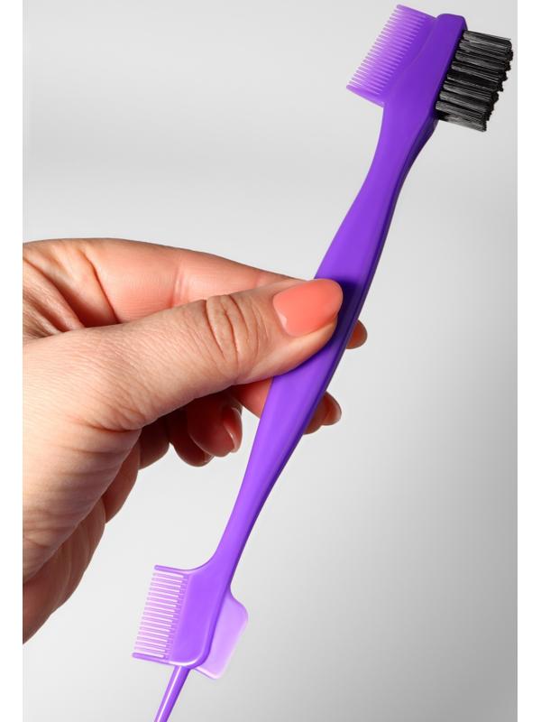 Расчёска - щётка для укладки волос, 20×4 см, МИКС
