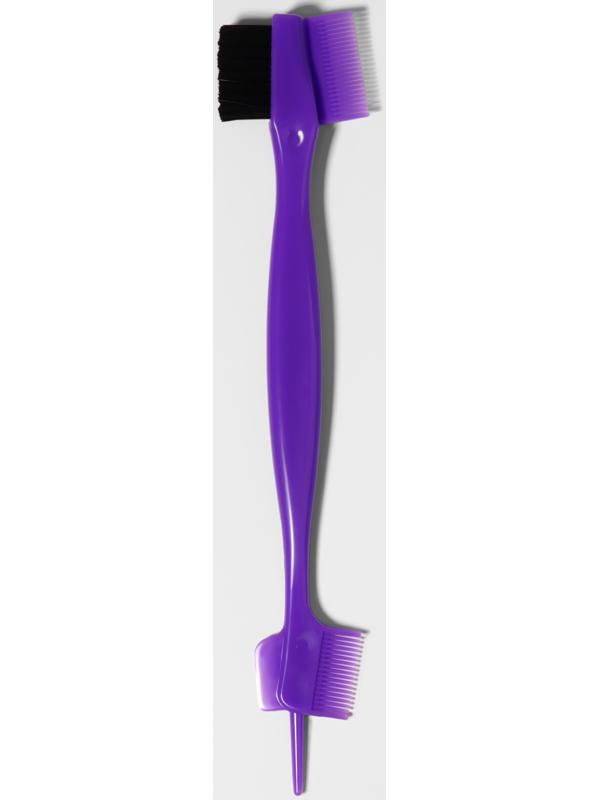 Расчёска - щётка для укладки волос, 20×4 см, МИКС