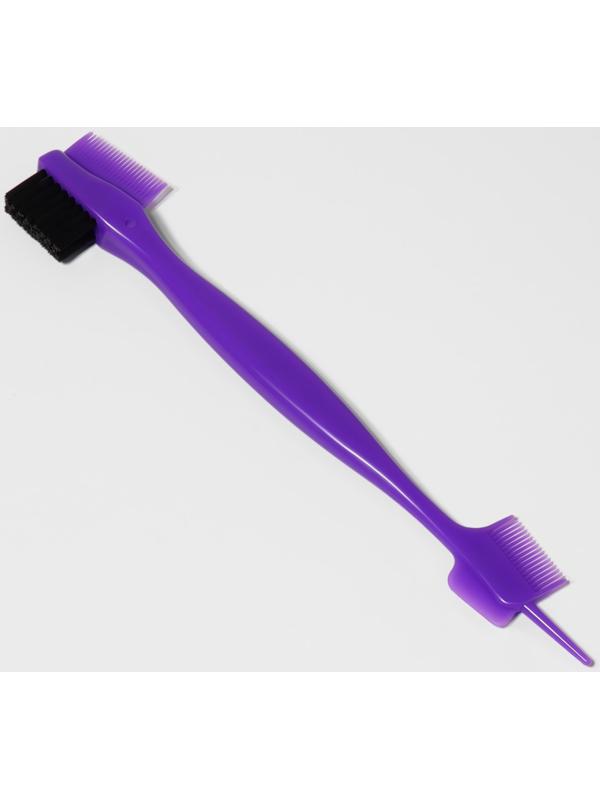 Расчёска - щётка для укладки волос, 20×4 см, МИКС