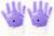 Перчатки для парафинотерапии, фиолетовые