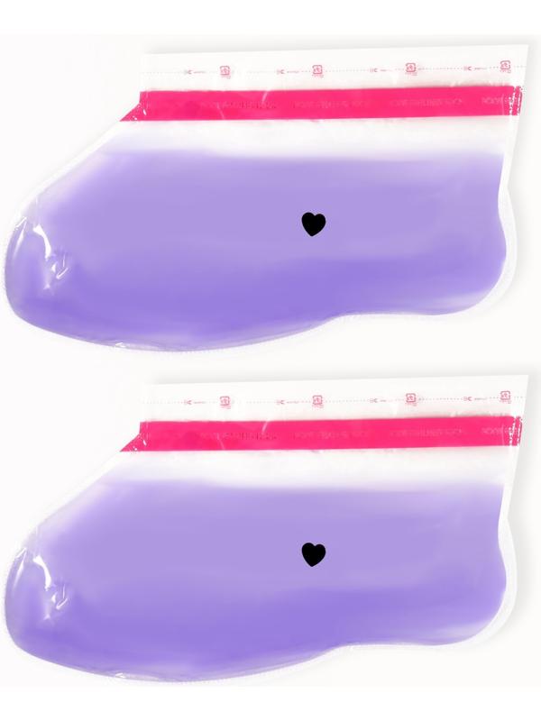 Носочки для парафинотерапии, фиолетовые