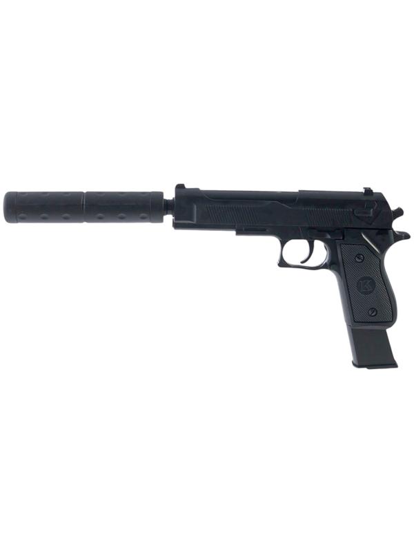 Пистолет «Авангардный стрелок», с глушителем и увеличенной обоймой, стреляет пульками 6 мм