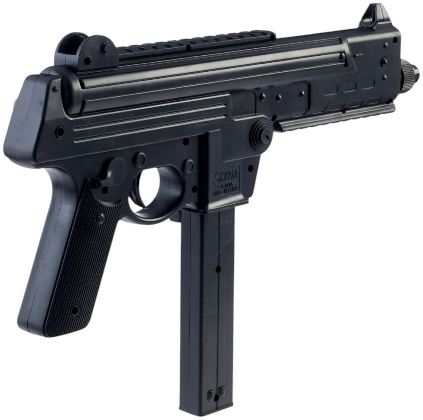 Автомат «Пневматическая сила», стреляет пульками 6 мм