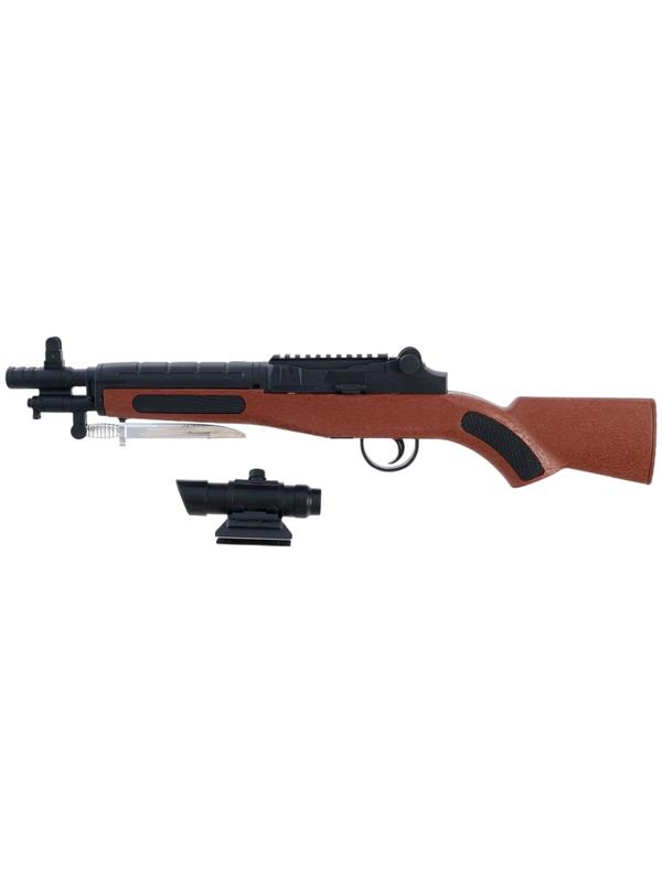 Винтовка «Защитник», с лазером, с штык-ножом, стреляет пульками 6 мм