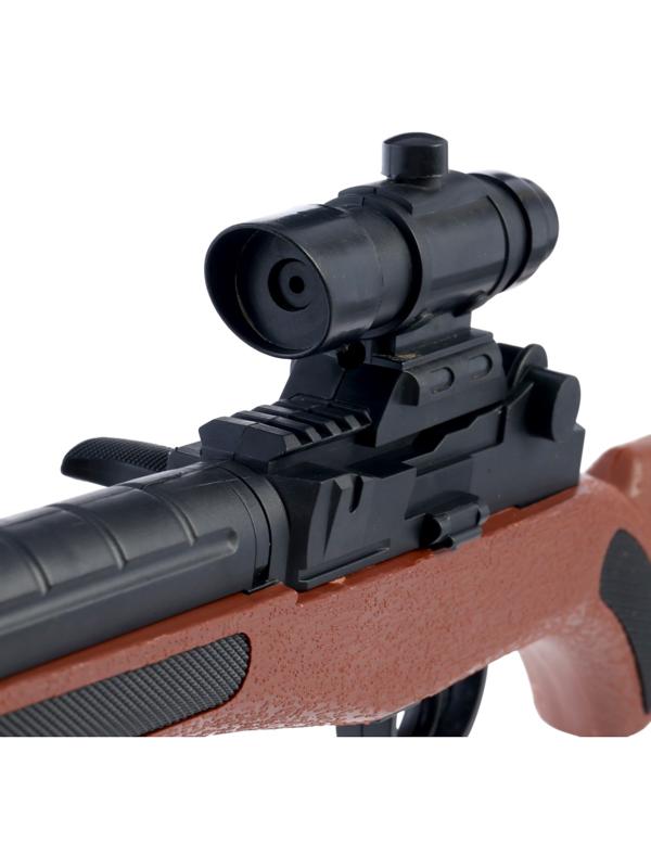 Винтовка «Защитник», с лазером, с штык-ножом, стреляет пульками 6 мм