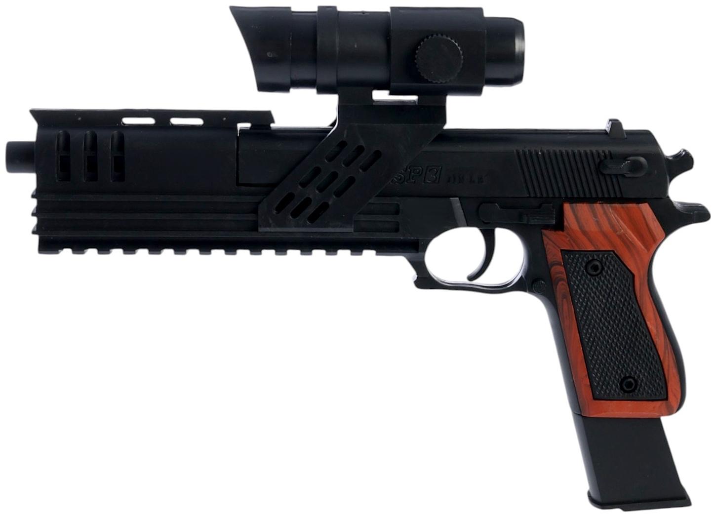 Пистолет «Пневматический ниндзя», стреляет пульками 6 мм, 20 см