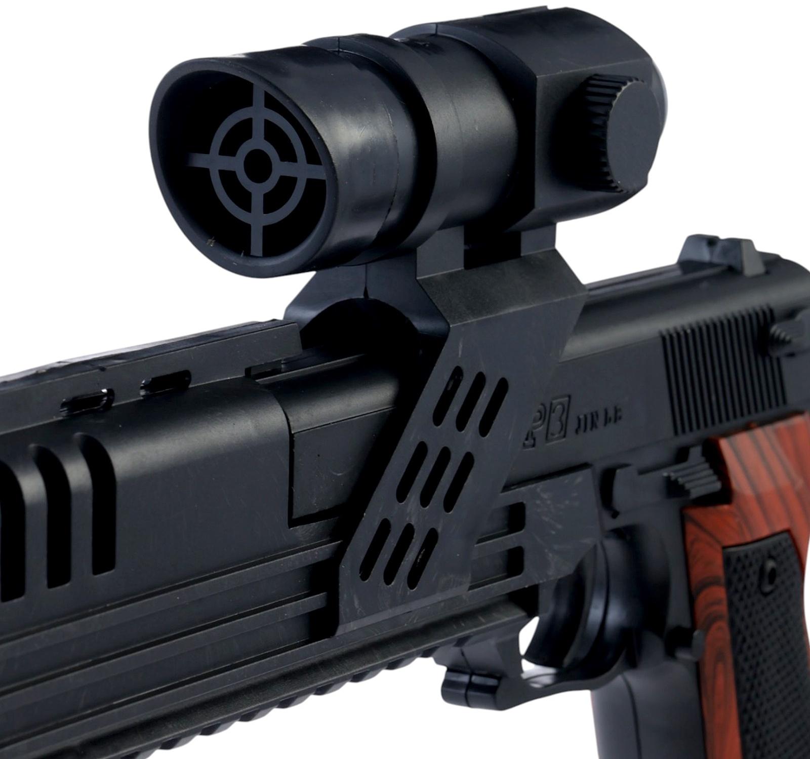 Пистолет «Пневматический ниндзя», стреляет пульками 6 мм, 20 см