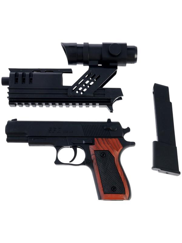 Пистолет «Пневматический ниндзя», стреляет пульками 6 мм, 20 см