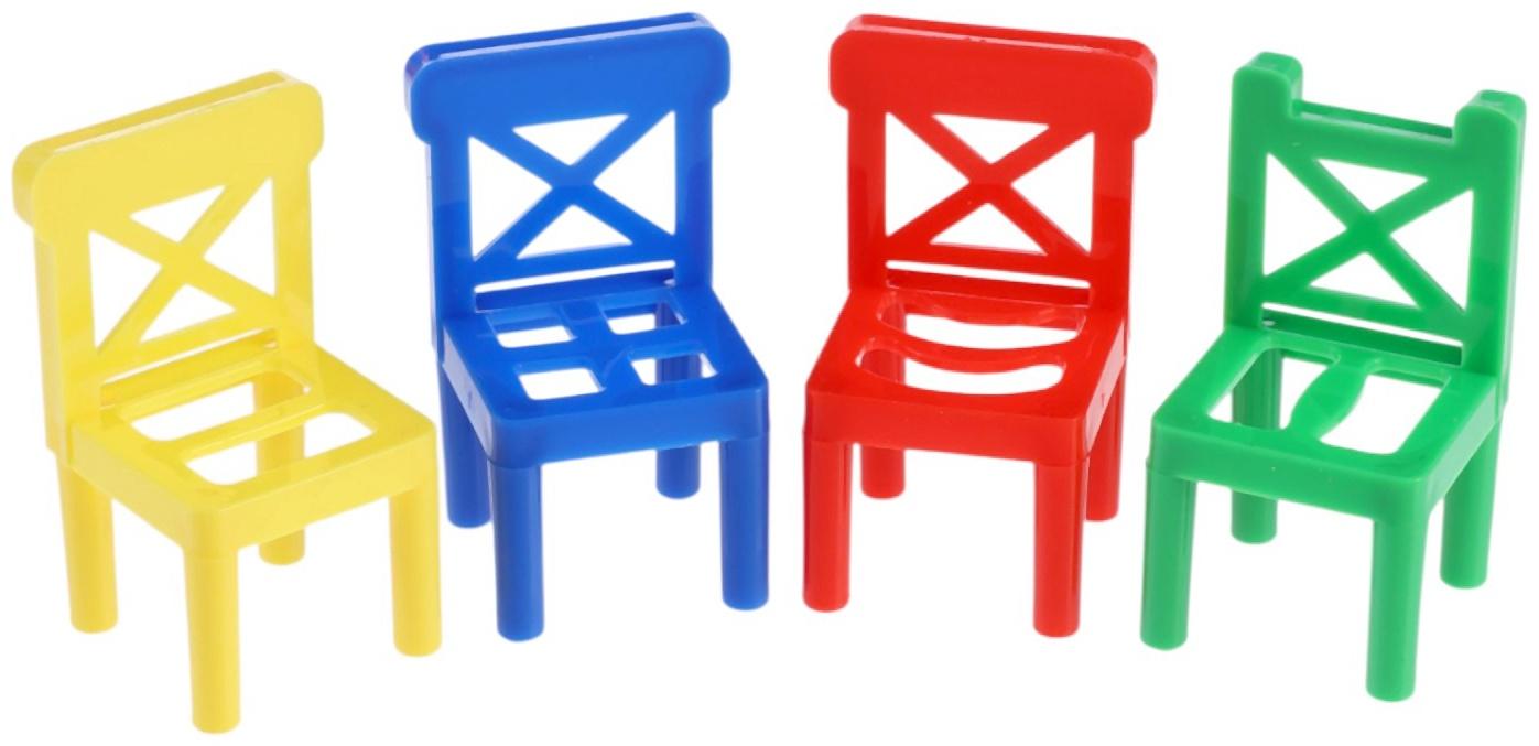 Настольная игра «Баланс стулья», 120 стульев, 1-8 игроков, 3+