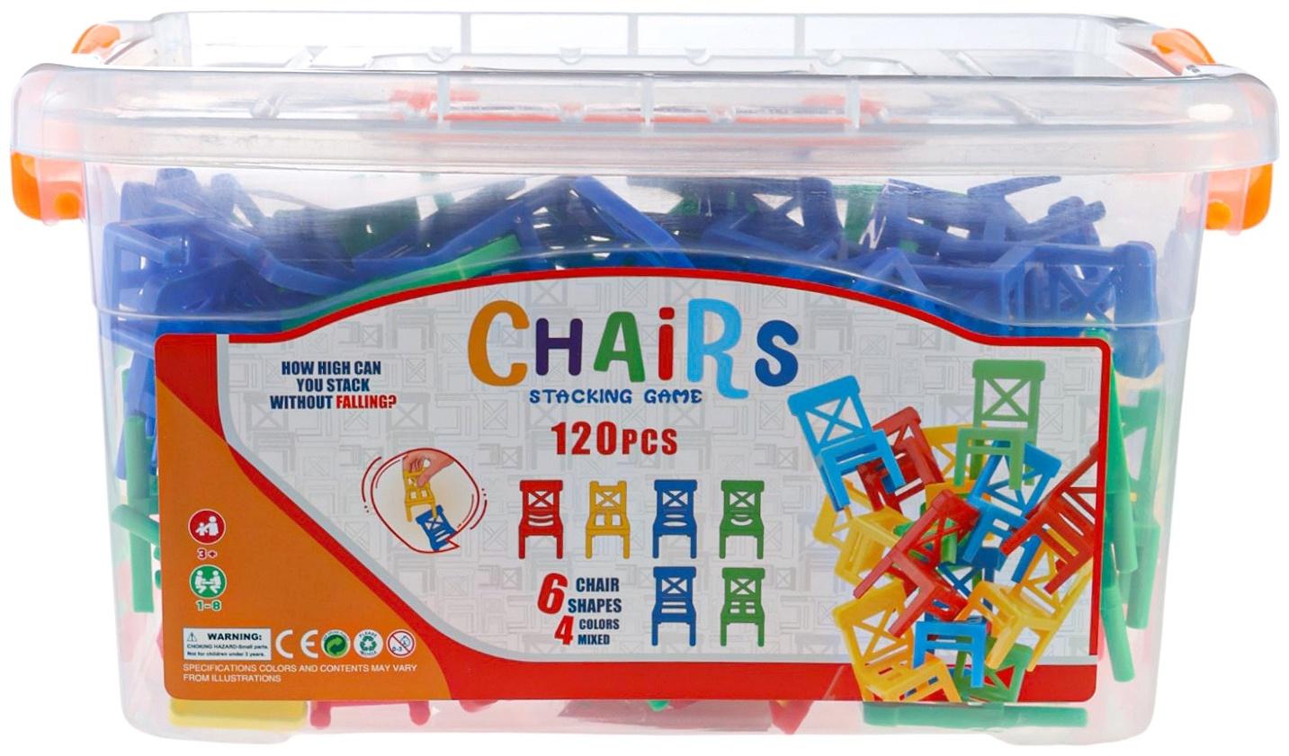 Настольная игра «Баланс стулья», 120 стульев, 1-8 игроков, 3+