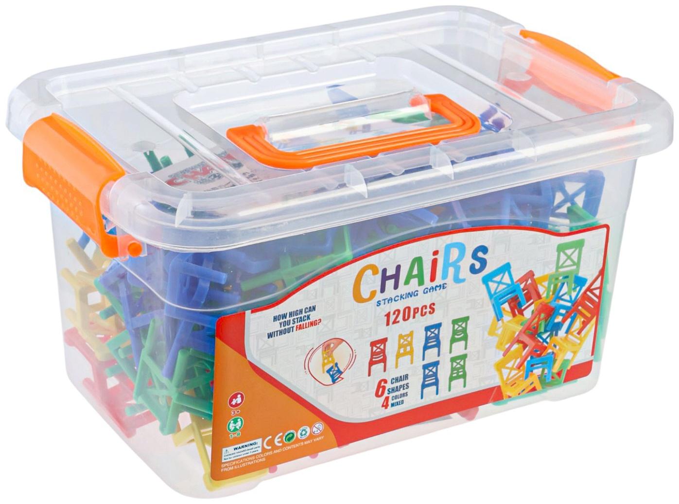 Настольная игра «Баланс стулья», 120 стульев, 1-8 игроков, 3+