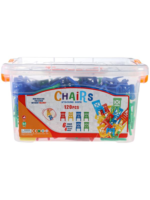 Настольная игра «Баланс стулья», 120 стульев, 1-8 игроков, 3+