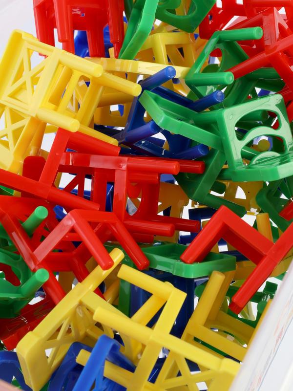 Настольная игра «Баланс стулья», 72 стула, 1-8 игроков, 3+