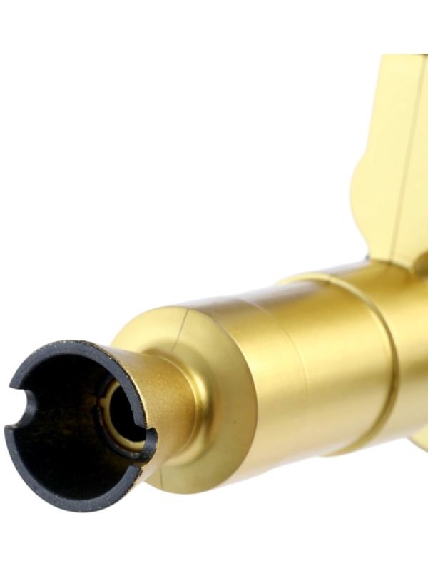 Автомат АК-47, с лазером, стреляет пульками 6 мм, цвет золотой, 46 см