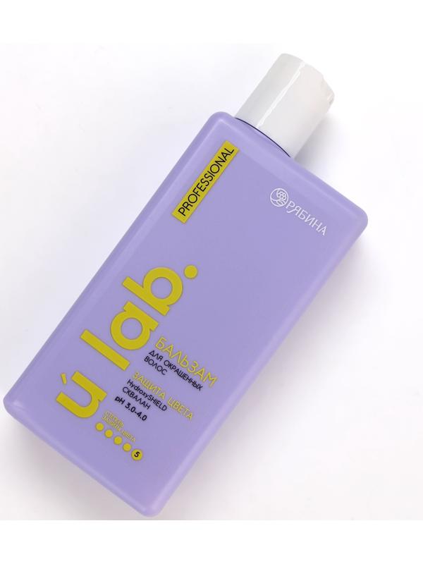 Профессиональный бальзам для окрашенных волос с активным комплексом и скваланом, 250 мл ULAB