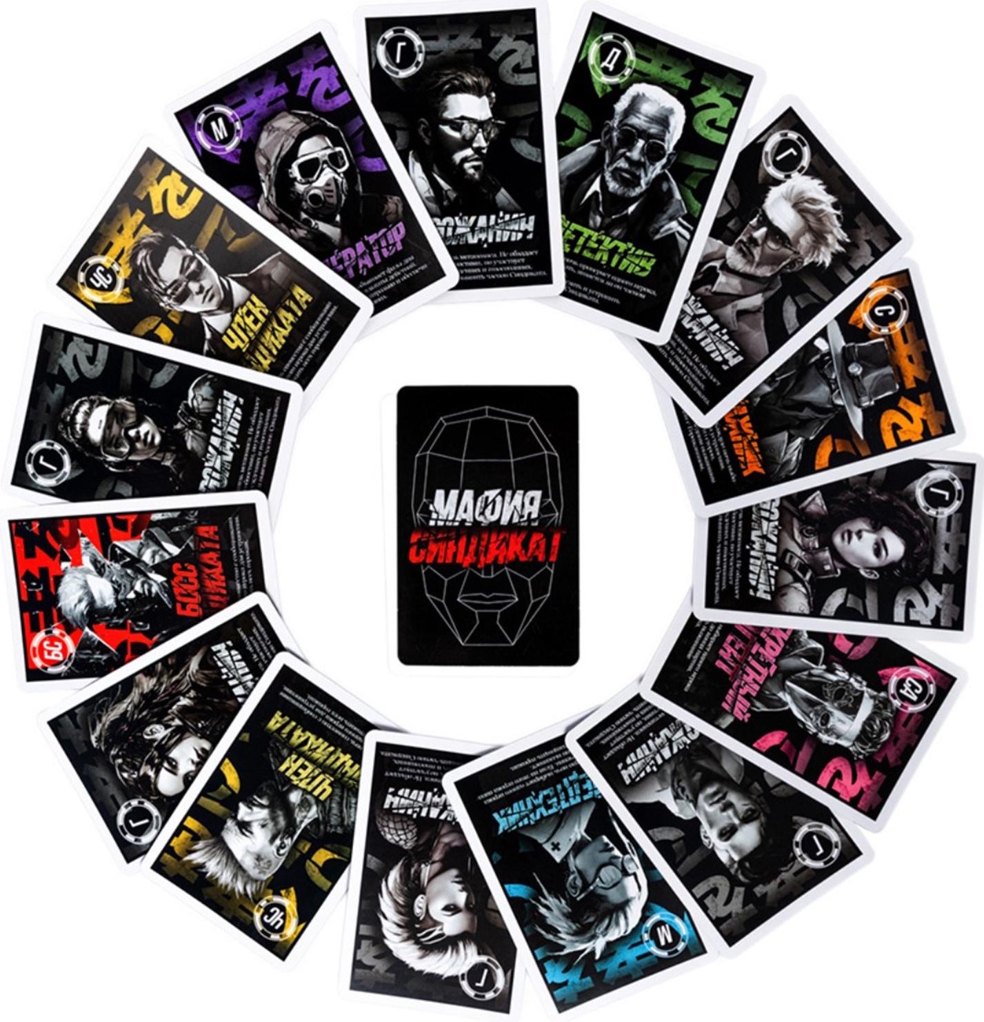 Игра настольная «Мафия. Синдикат», с масками, 6-16 игроков, 10+